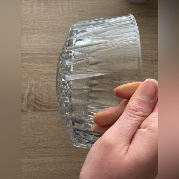 Arcoroc France Diamant Starburst Clear Glass Serving Bowl/Fruit Bowl 🌟💎✨💎🌟 - Picture 3 of 7